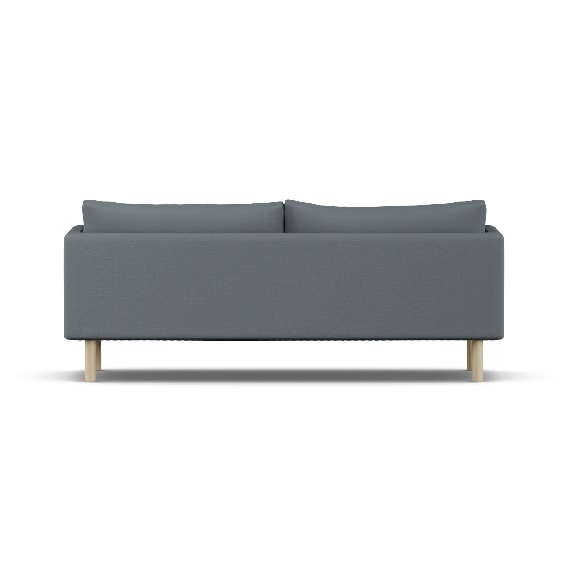 Linnevik sofa, Same Blue 6678-hvitoljet eik, 3-seters, uten skjørt 1898