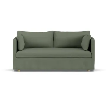 Linnevik sofa - Same Forest 6677-hvitoljet eik, 2-seters, med skjørt - 1898