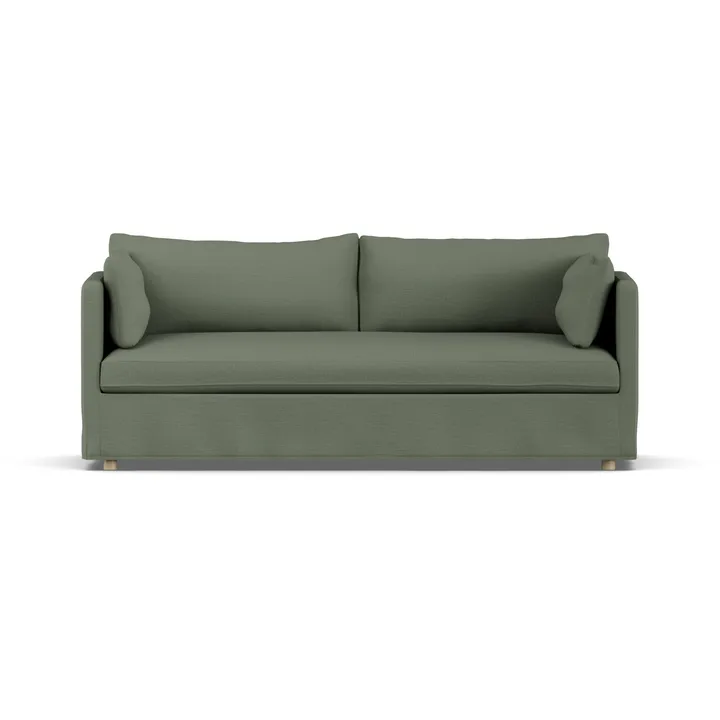 Linnevik sofa - Same Forest 6677-hvitoljet eik, 3-seters, med skjørt - 1898