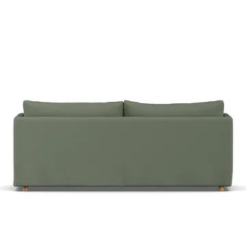 Linnevik sofa - Same Forest 6677-hvitoljet eik, 3-seters, med skjørt - 1898