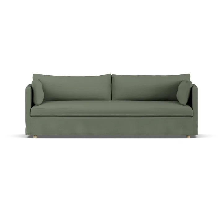 Linnevik sofa - Same Forest 6677-hvitoljet eik, 4-seters, med skjørt - 1898