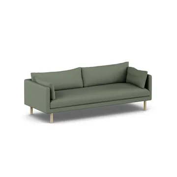 Linnevik sofa - Same Forest 6677-hvitoljet eik, 4-seters, uten skjørt - 1898