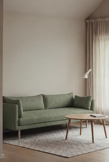 Linnevik sofa - Same Forest 6677-hvitoljet eik, 4-seters, uten skjørt - 1898