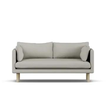 Linnevik sofa - Same Grey 6673-hvitoljet eik, 2-seters - 1898