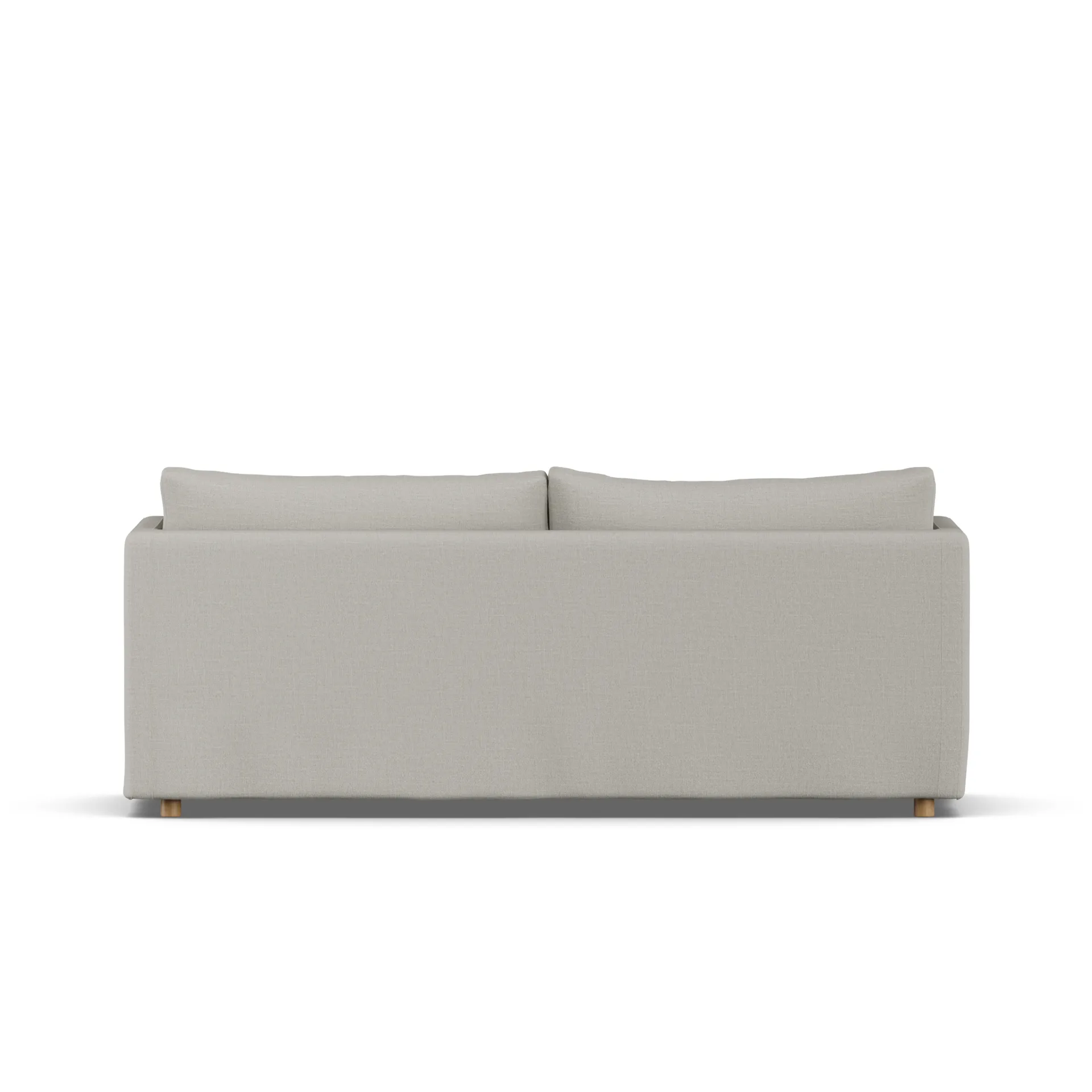 Linnevik sofa, Same Grey 6673-hvitoljet eik, 3-seters, med skjørt 1898