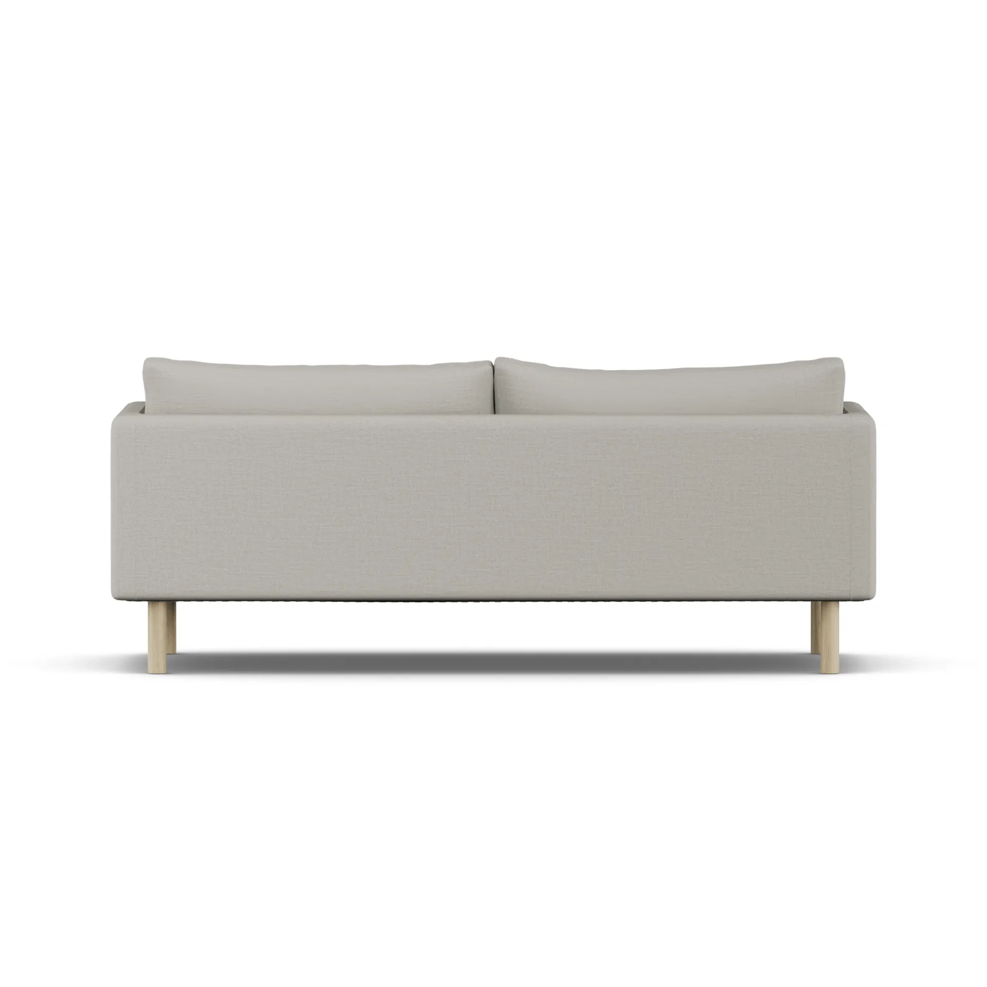 Linnevik sofa, Same Grey 6673-hvitoljet eik, 3-seters, uten skjørt 1898