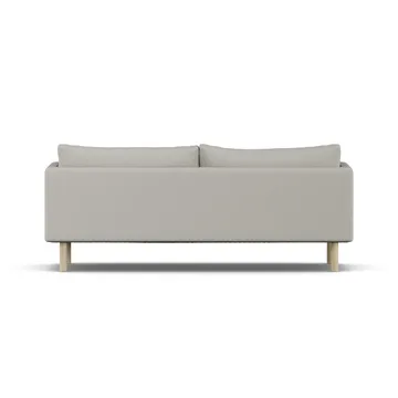 Linnevik sofa - Same Grey 6673-hvitoljet eik, 3-seters, uten skjørt - 1898
