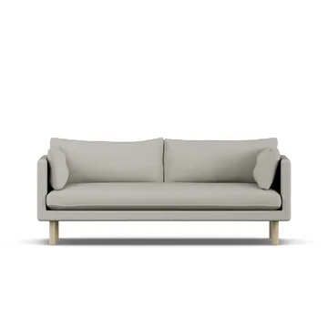Linnevik sofa - Same Grey 6673-hvitoljet eik, 3-seters - 1898