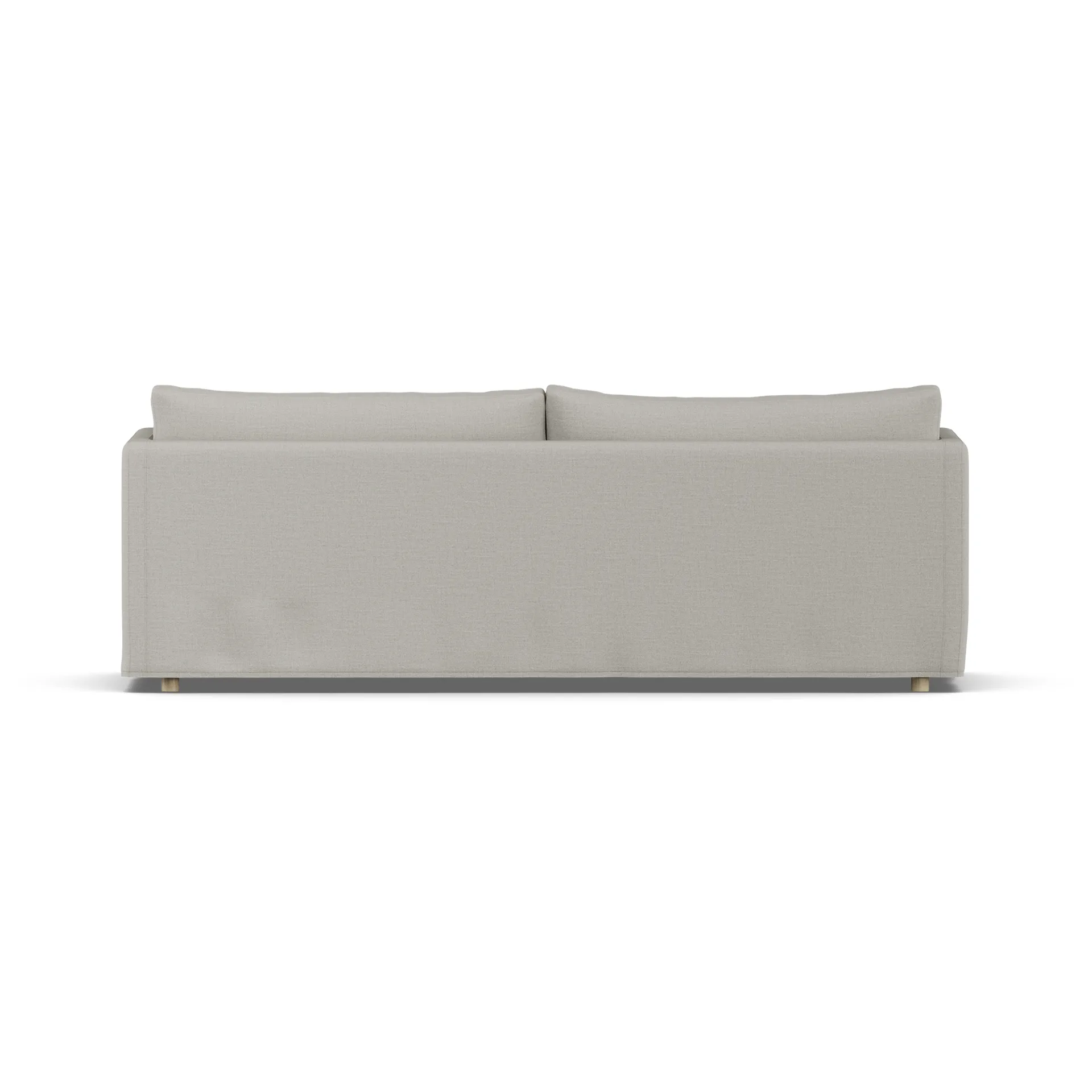 Linnevik sofa, Same Grey 6673-hvitoljet eik, 4-seters, med skjørt 1898