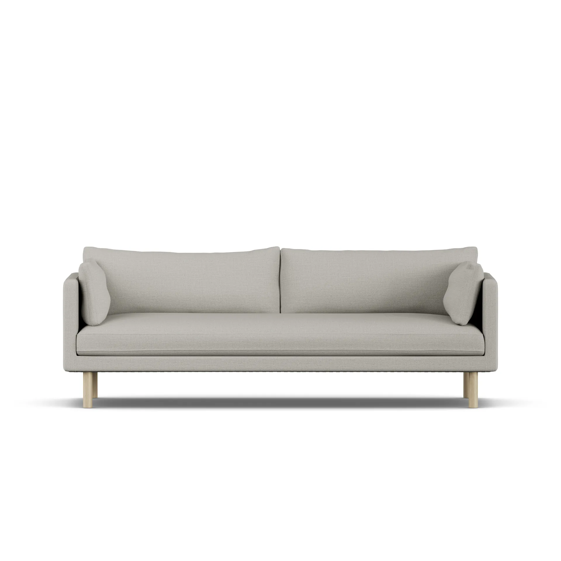 Linnevik sofa, Same Grey 6673-hvitoljet eik, 4-seters, uten skjørt 1898