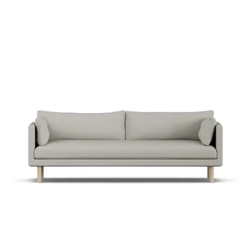 Linnevik sofa - Same Grey 6673-hvitoljet eik, 4-seters, uten skjørt - 1898