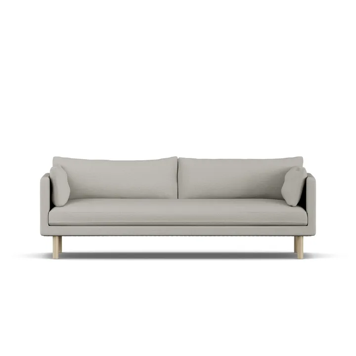 Linnevik sofa - Same Grey 6673-hvitoljet eik, 4-seters - 1898