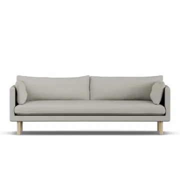 Linnevik sofa - Same Grey 6673-hvitoljet eik, 4-seters - 1898