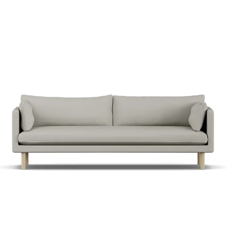Linnevik sofa - Same Grey 6673-hvitoljet eik, 4-seters - 1898