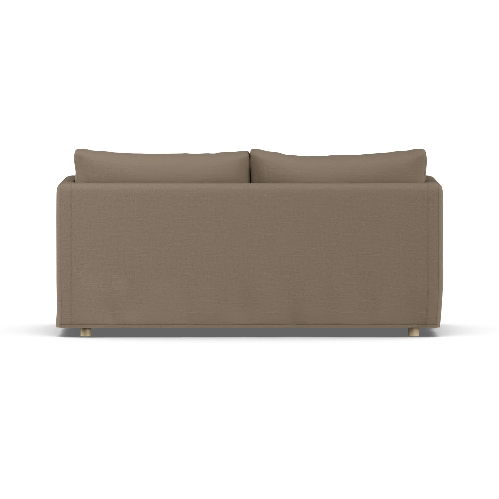 Linnevik sofa, Same Mole 6674-hvitoljet eik, 2-seters, med skjørt 1898