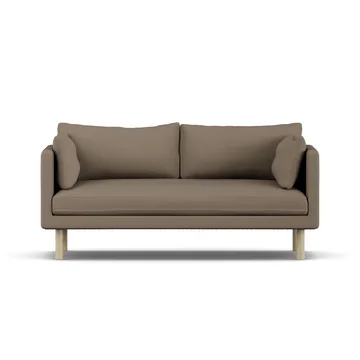 Linnevik sofa - Same Mole 6674-hvitoljet eik, 2-seters, uten skjørt - 1898