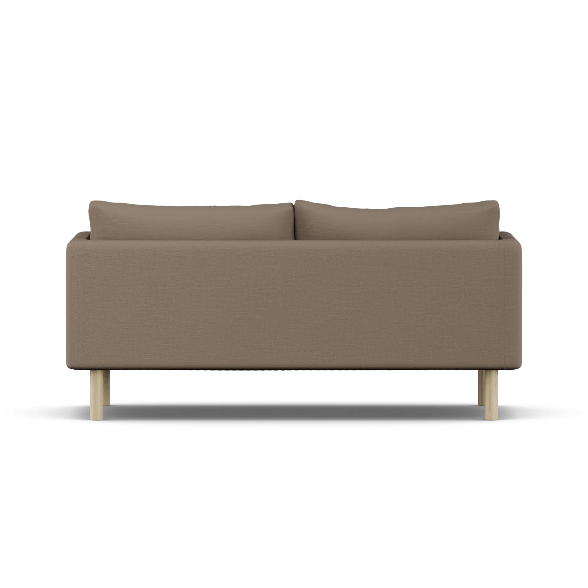Linnevik sofa, Same Mole 6674-hvitoljet eik, 2-seters, uten skjørt 1898