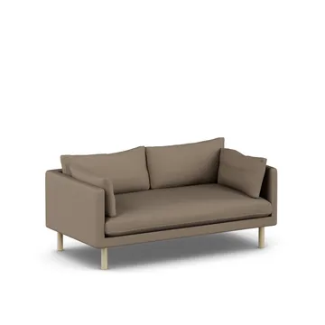 Linnevik sofa - Same Mole 6674-hvitoljet eik, 2-seters - 1898