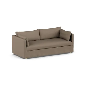 Linnevik sofa - Same Mole 6674-hvitoljet eik, 3-seters, med skjørt - 1898