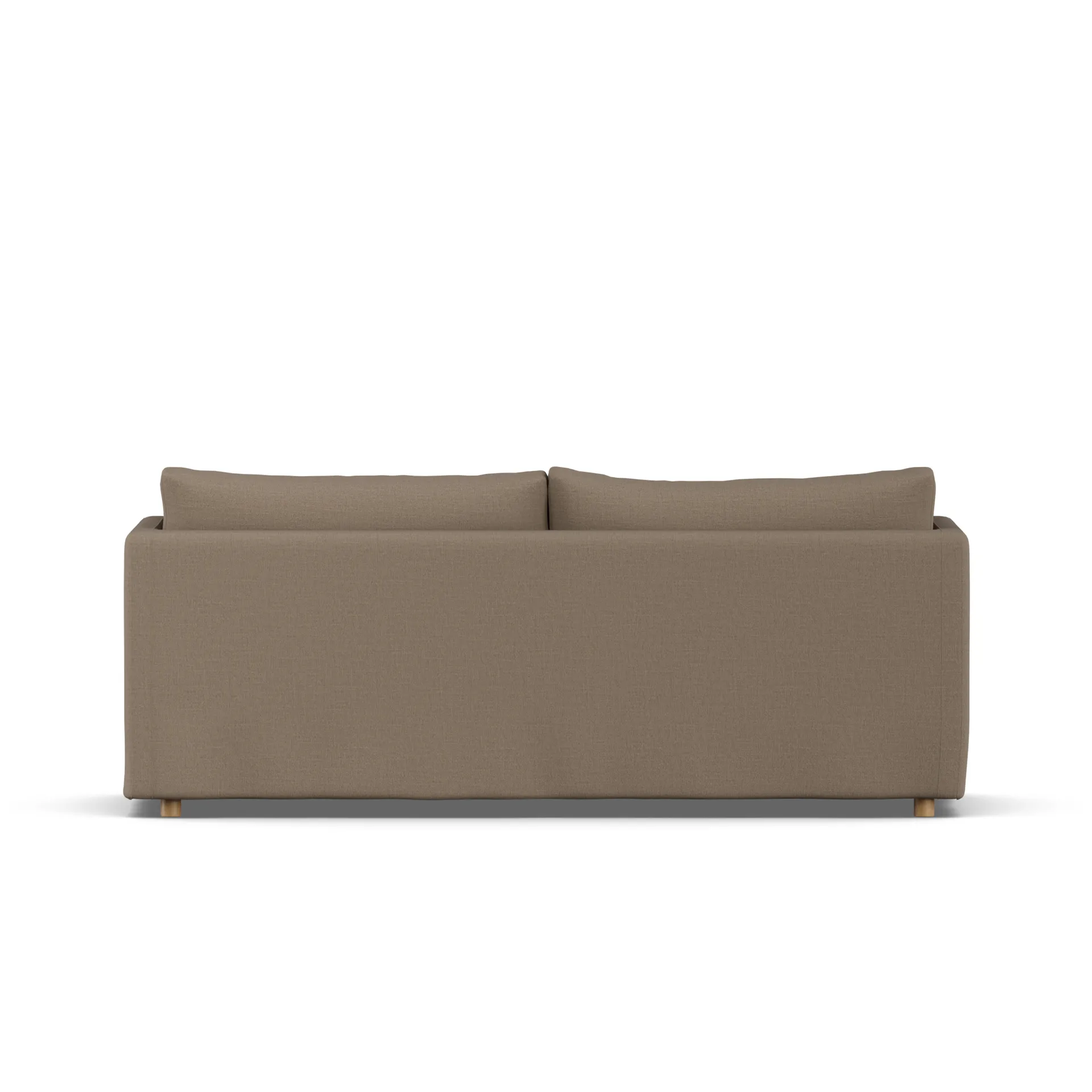 Linnevik sofa, Same Mole 6674-hvitoljet eik, 3-seters, med skjørt 1898