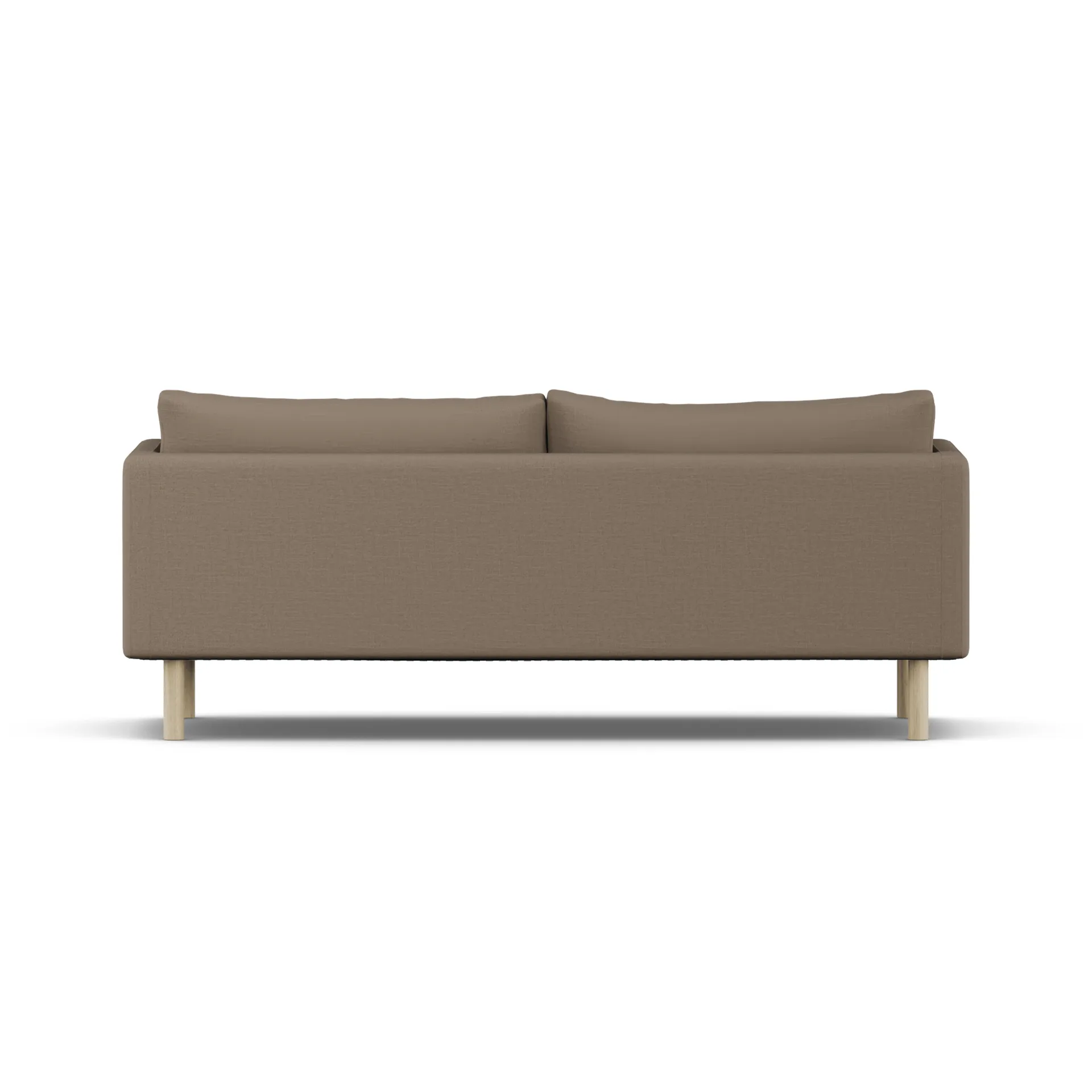 Linnevik sofa, Same Mole 6674-hvitoljet eik, 3-seters, uten skjørt 1898