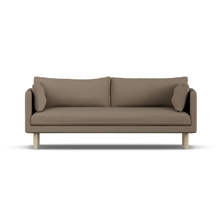 Linnevik sofa - Same Mole 6674-hvitoljet eik, 3-seters - 1898