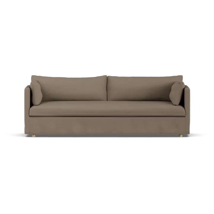Linnevik sofa - Same Mole 6674-hvitoljet eik, 4-seters, med skjørt - 1898