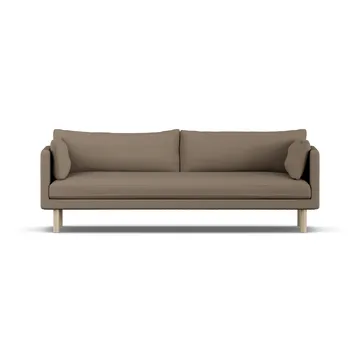 Linnevik sofa - Same Mole 6674-hvitoljet eik, 4-seters, uten skjørt - 1898