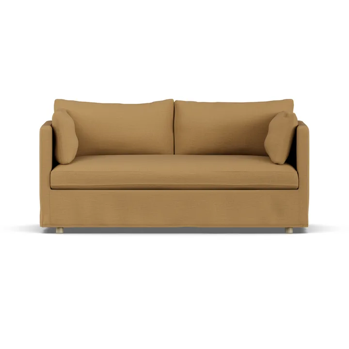 Linnevik sofa - Same Ochre 6676-hvitoljet eik, 2-seters, med skjørt - 1898