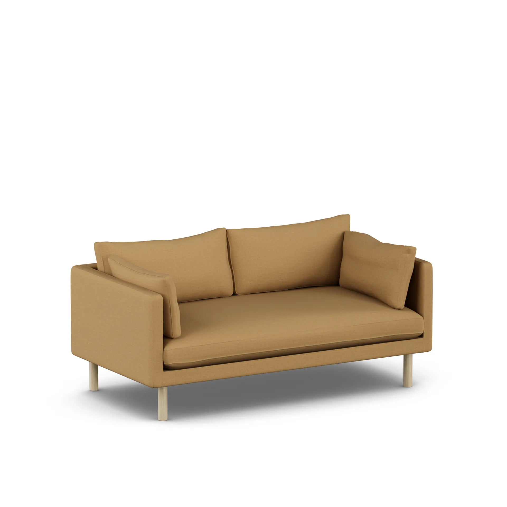 Linnevik sofa, Same Ochre 6676-hvitoljet eik, 2-seters 1898