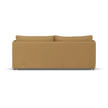 Linnevik sofa - Same Ochre 6676-hvitoljet eik, 3-seters, med skjørt - 1898