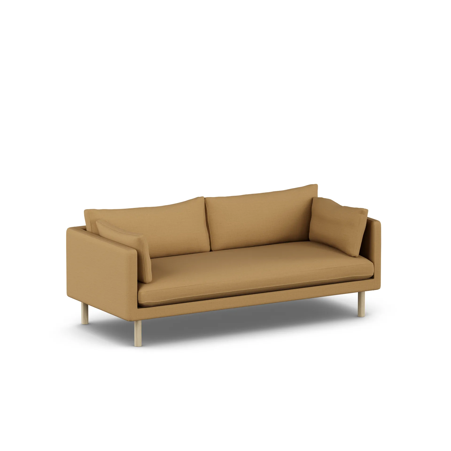 Linnevik sofa, Same Ochre 6676-hvitoljet eik, 3-seters 1898