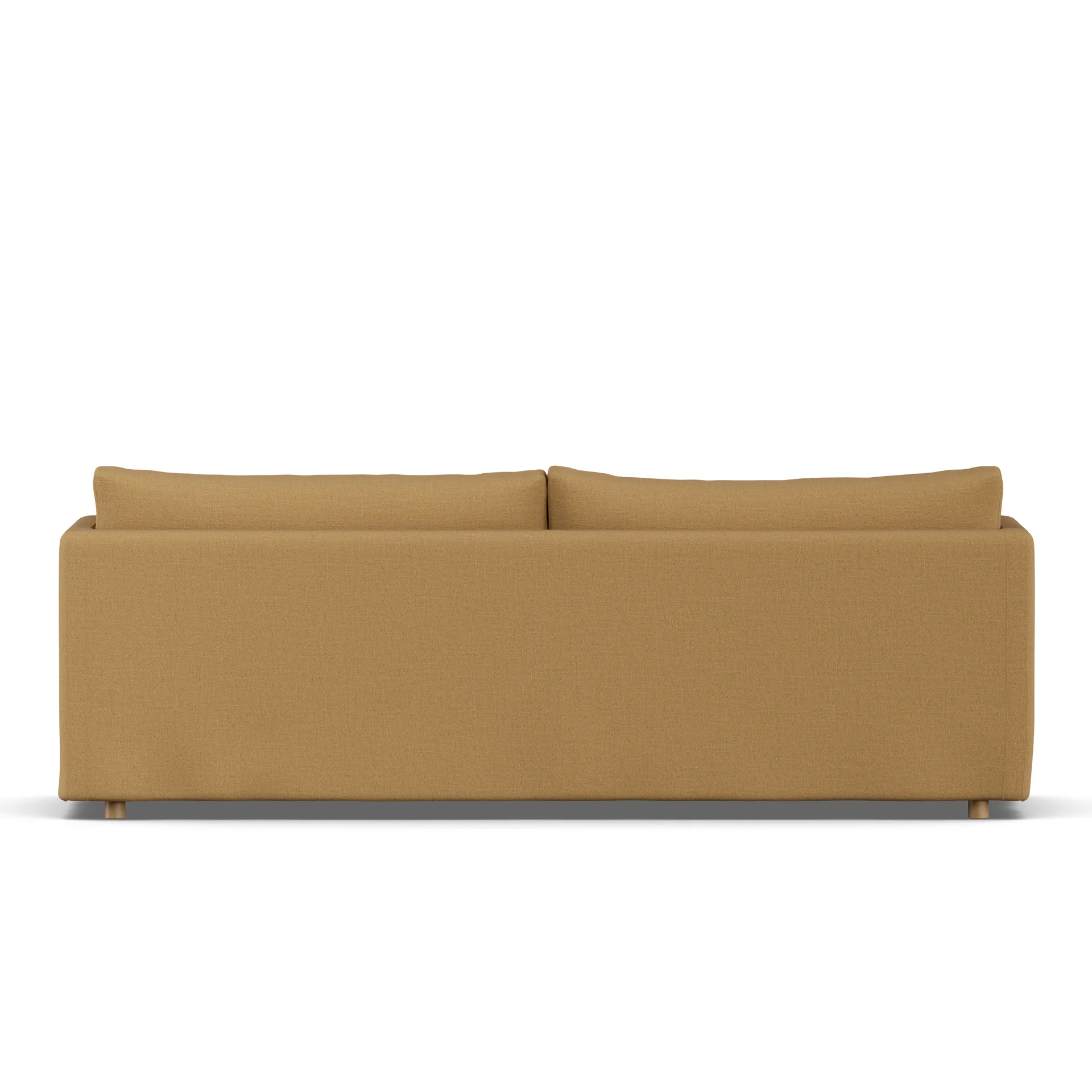 Linnevik sofa, Same Ochre 6676-hvitoljet eik, 4-seters, med skjørt 1898