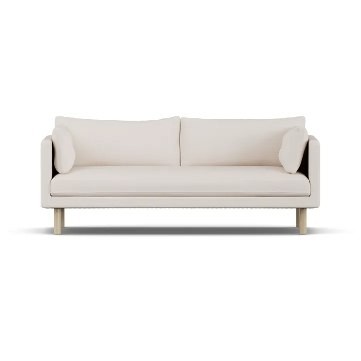 Linnevik sofa - Same Off White 6671-hvitoljet eik, 3-seters - 1898