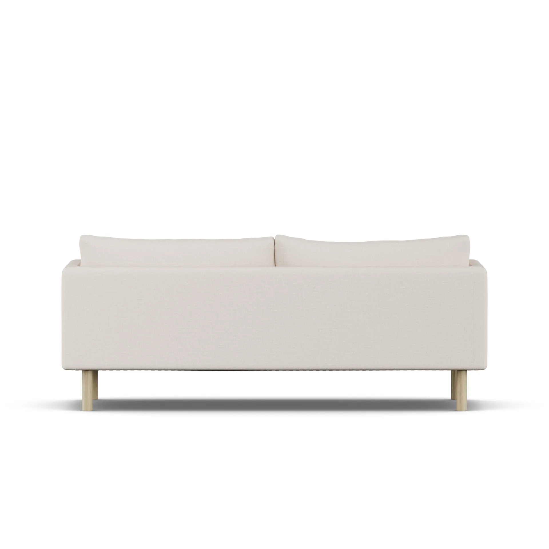 Linnevik sofa, Same Off White 6671-hvitoljet eik, 3-seters 1898