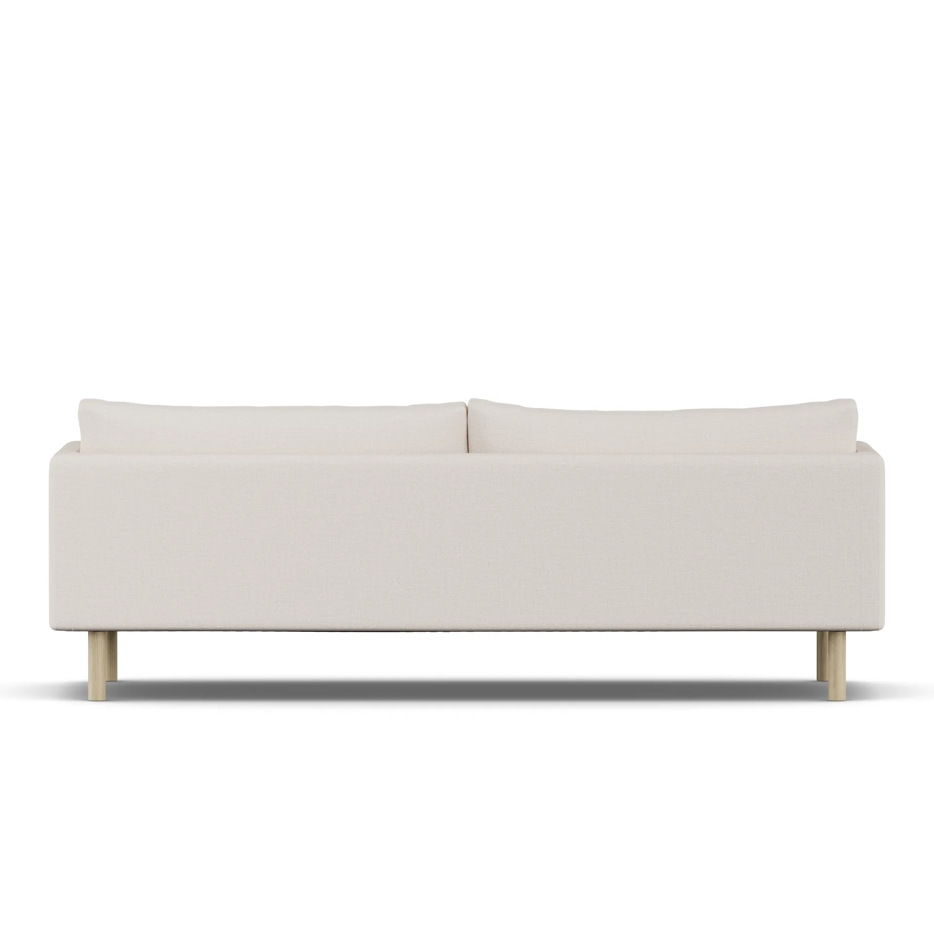 Linnevik sofa, Same Off White 6671-hvitoljet eik, 4-seters 1898
