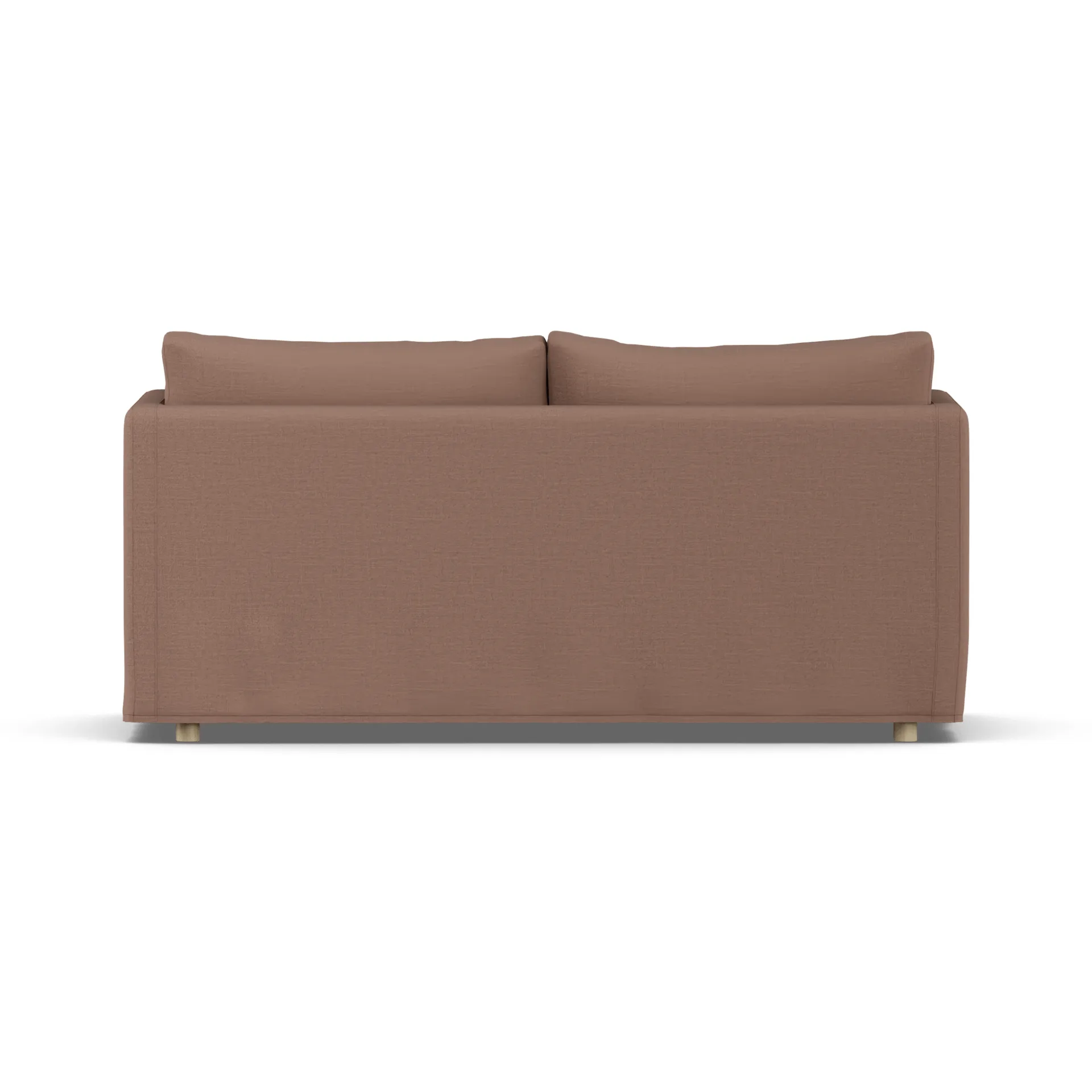 Linnevik sofa, Same Rust 6675-hvitoljet eik, 2-seters, med skjørt 1898