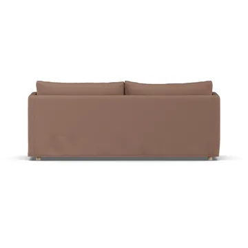 Linnevik sofa - Same Rust 6675-hvitoljet eik, 3-seters, med skjørt - 1898