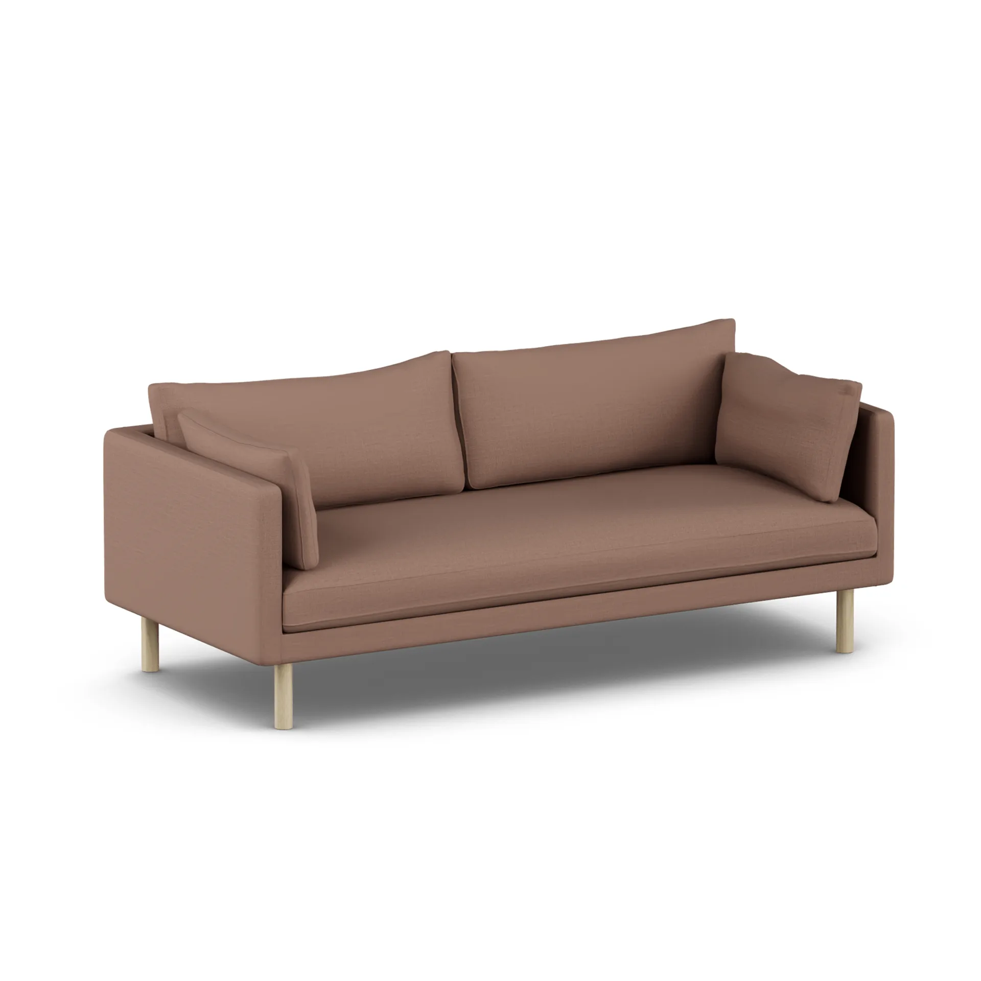 Linnevik sofa, Same Rust 6675-hvitoljet eik, 3-seters, uten skjørt 1898