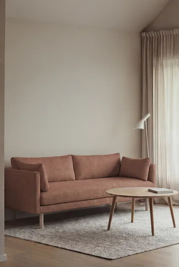 Linnevik sofa - Same Rust 6675-hvitoljet eik, 3-seters, uten skjørt - 1898