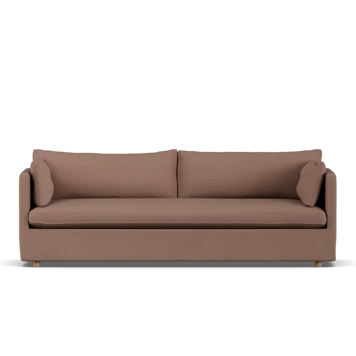 Linnevik sofa - Same Rust 6675-hvitoljet eik, 4-seters, med skjørt - 1898