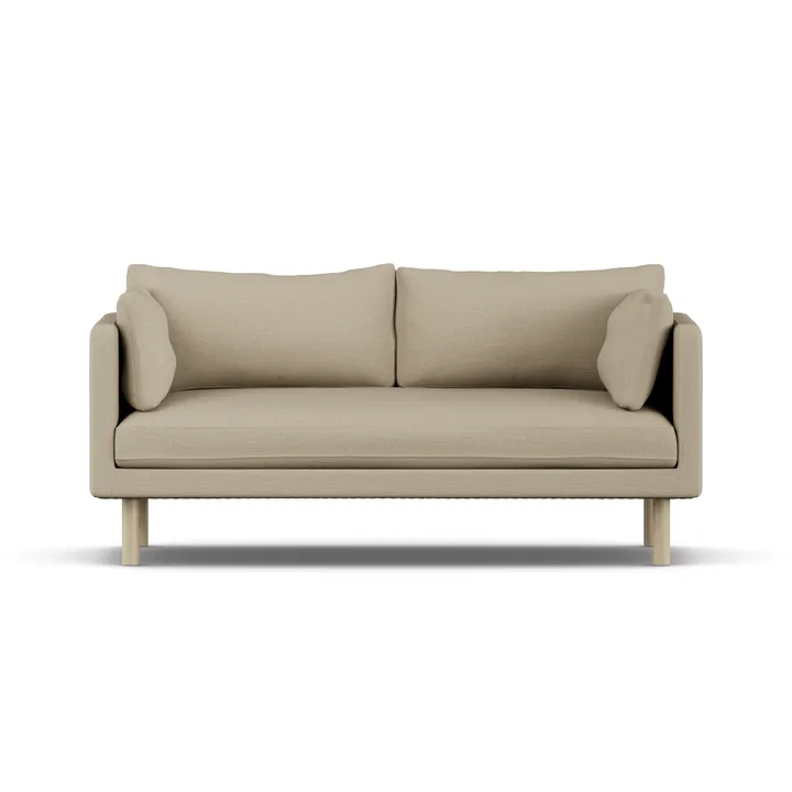 Linnevik sofa - Same Sand 6672-hvitoljet eik, 2-seters - 1898