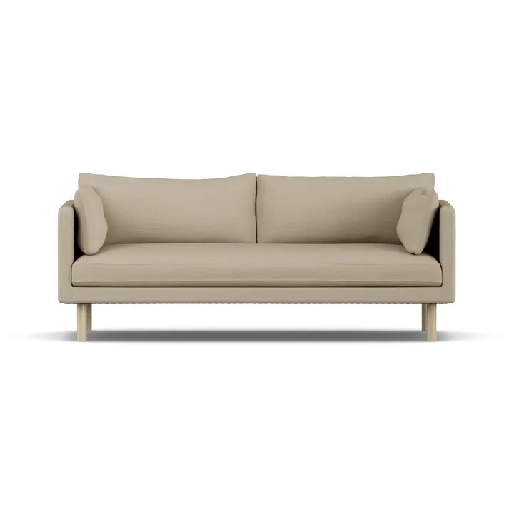 Linnevik sofa - Same Sand 6672-hvitoljet eik, 3-seters - 1898