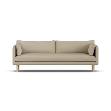 Linnevik sofa - Same Sand 6672-hvitoljet eik, 4-seters, uten skjørt - 1898