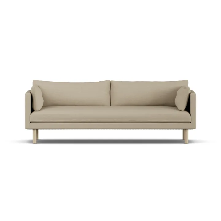 Linnevik sofa - Same Sand 6672-hvitoljet eik, 4-seters - 1898