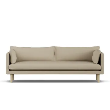Linnevik sofa - Same Sand 6672-hvitoljet eik, 4-seters - 1898