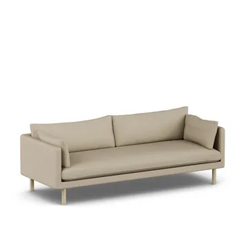 Linnevik sofa - Same Sand 6672-hvitoljet eik, 4-seters - 1898