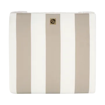 Lunda pute 42x45 cm - Taupe striped - 1898