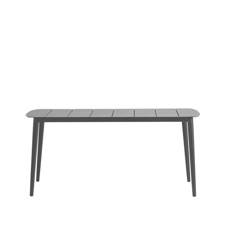 Marsala spisebord - Antrasitt, aluminium, 152 x 90 cm - 1898
