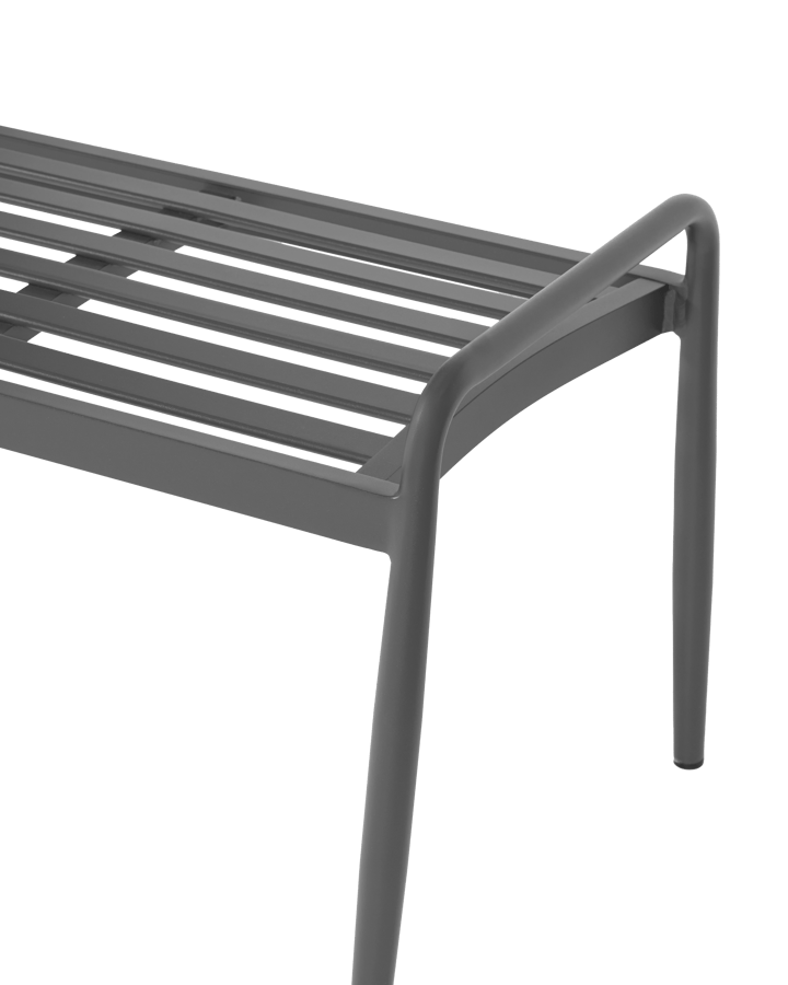 Messina benk 51x124 cm, Anthracite 1898